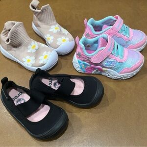 Girls Size 6 Skechers Crocs etc Shoes
